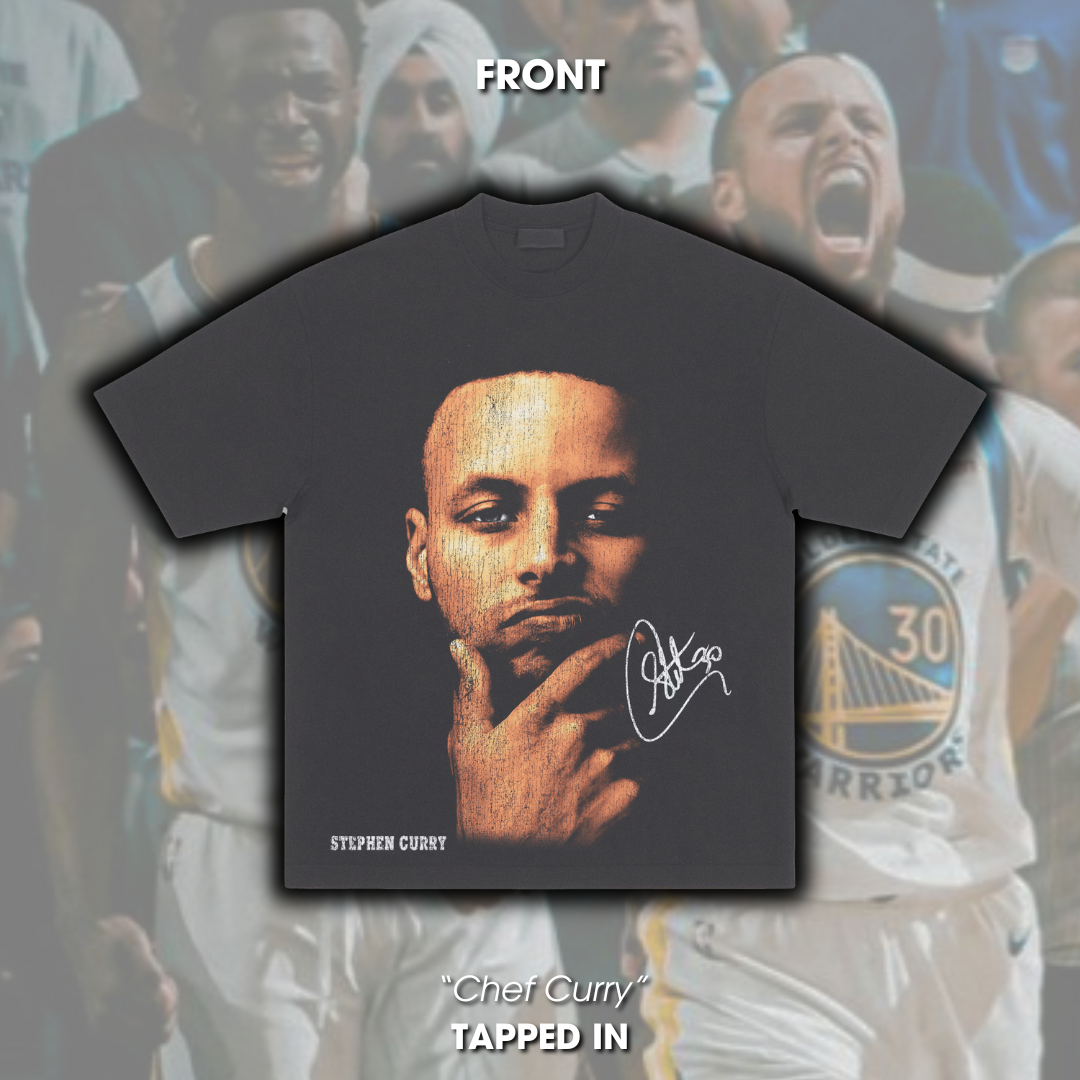 "Chef Curry" Big Head T-Shirt