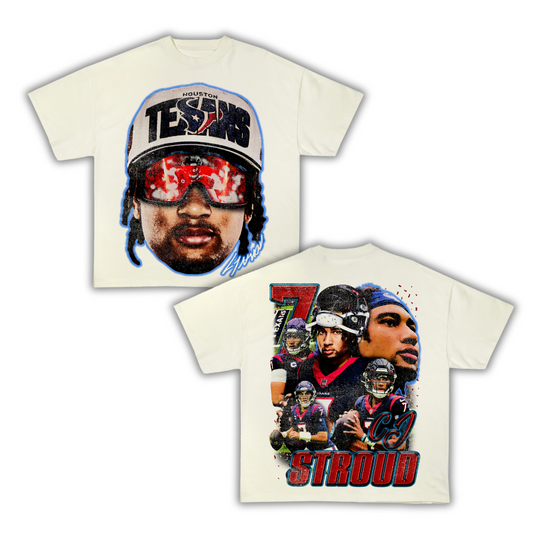 "Cool Breeze" C.J. Stroud Big Face T-Shirt