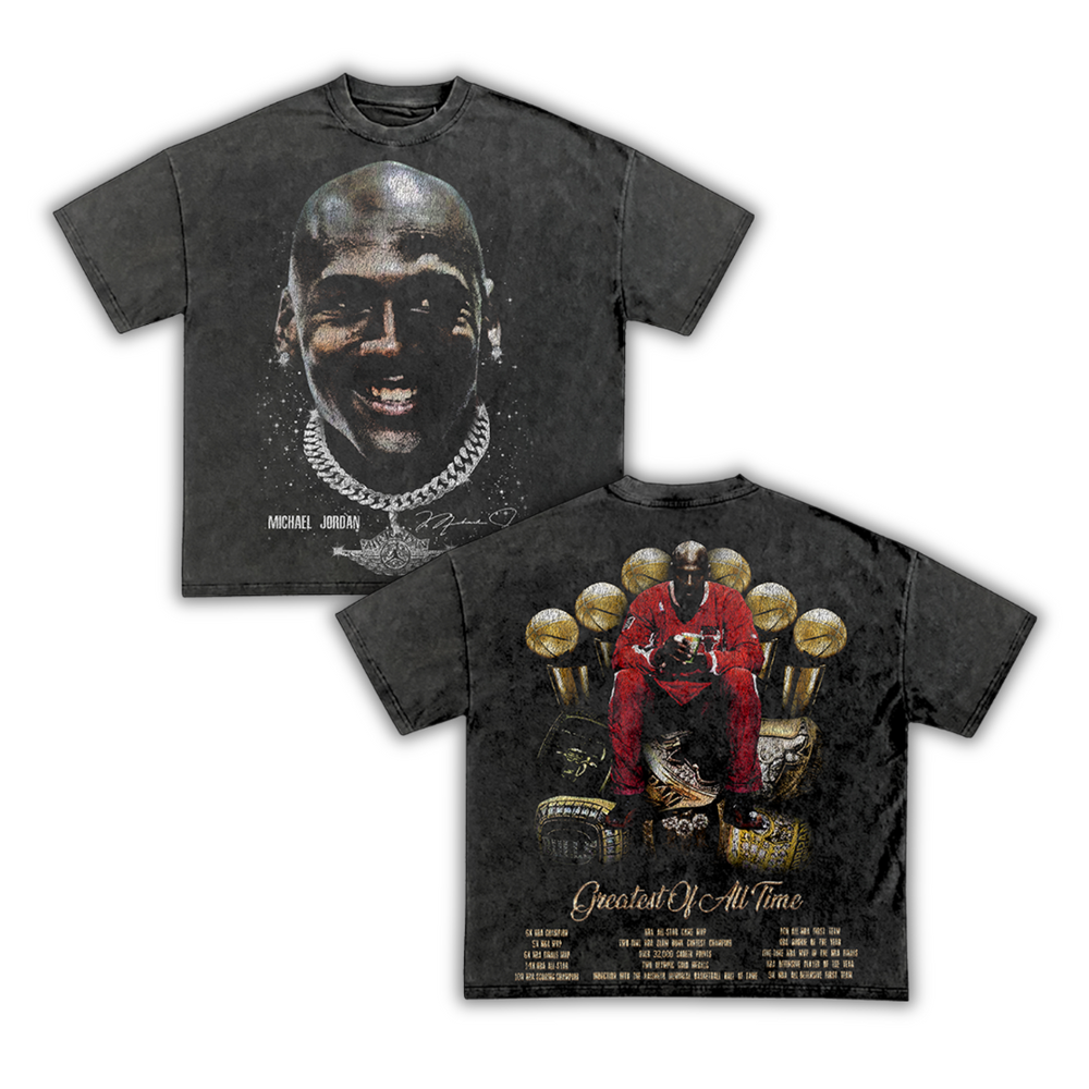 "Jordan" Big Face Bling T-Shirt (DS)