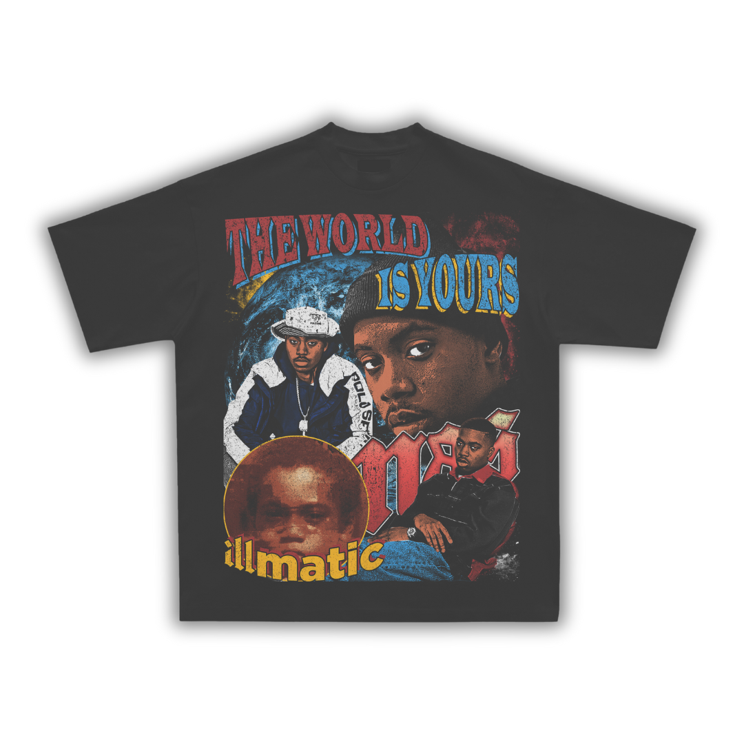 "Illmatic" 90s Vintage Style T-Shirt