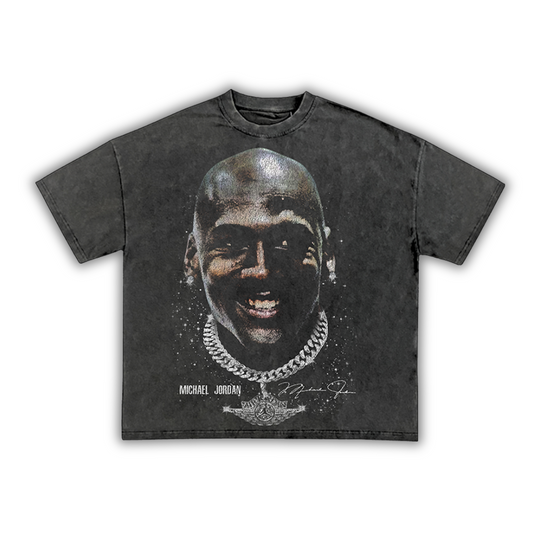 "Jordan" Big Face Bling T-Shirt