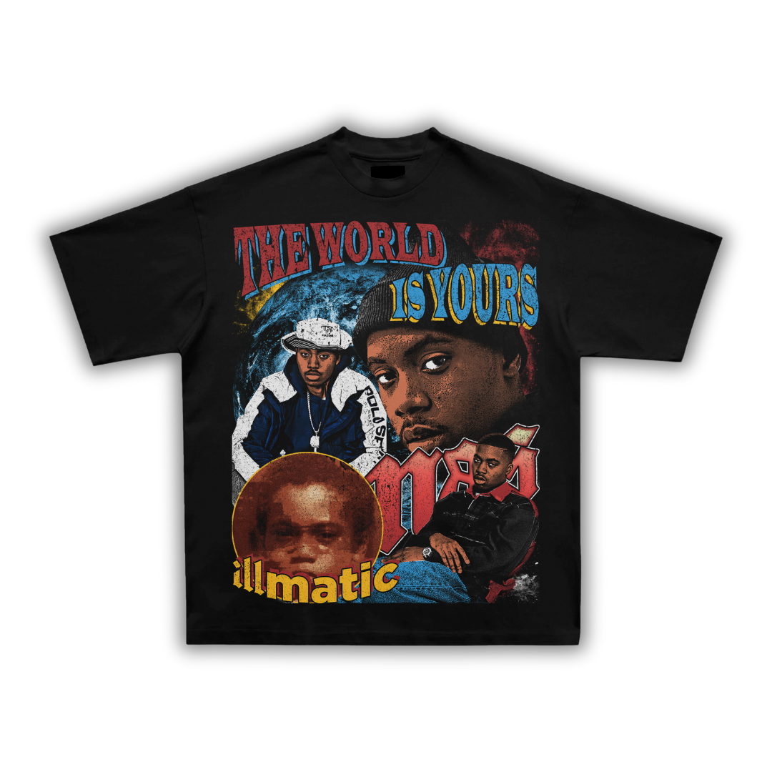 "Illmatic" 90s Vintage Style T-Shirt