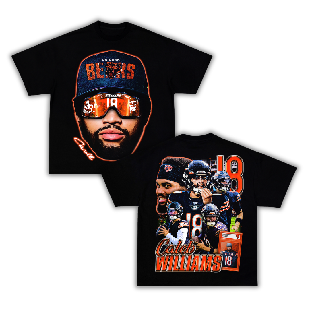 "#1 Draft Pick" Caleb Williams Big Face T-Shirt