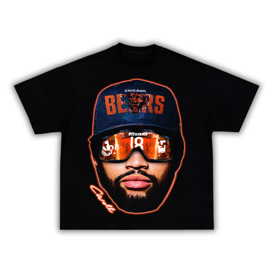 "#1 Draft Pick" Caleb Williams Big Face T-Shirt