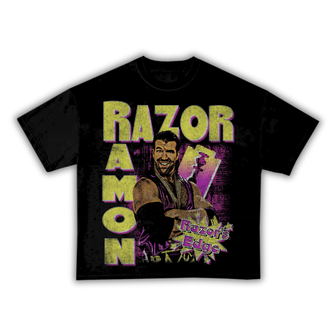 "Razor's Edge" 90s Vintage Style T-Shirt