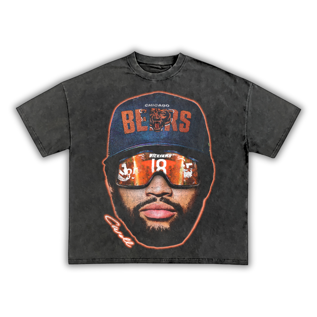 "#1 Draft Pick" Caleb Williams Big Face T-Shirt