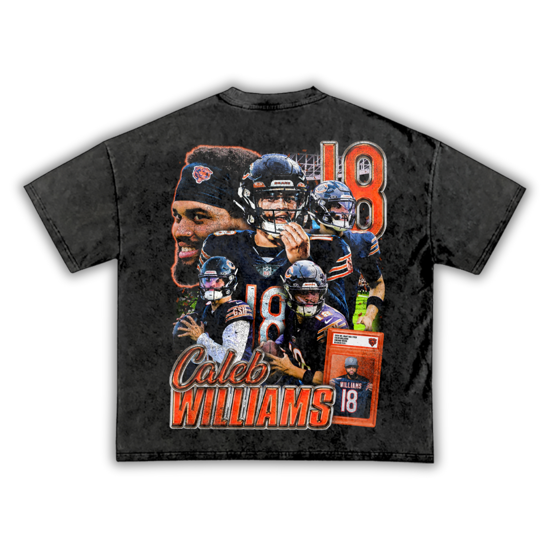 "#1 Draft Pick" Caleb Williams Big Face T-Shirt