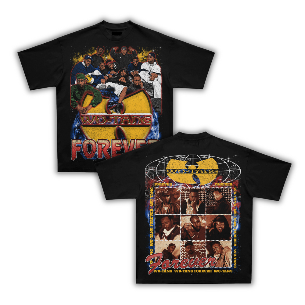 "Wu Forever" 90s Vintage Style T-Shirt