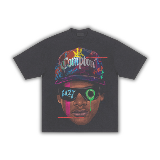 "Eazy" Big Face Art T-Shirt