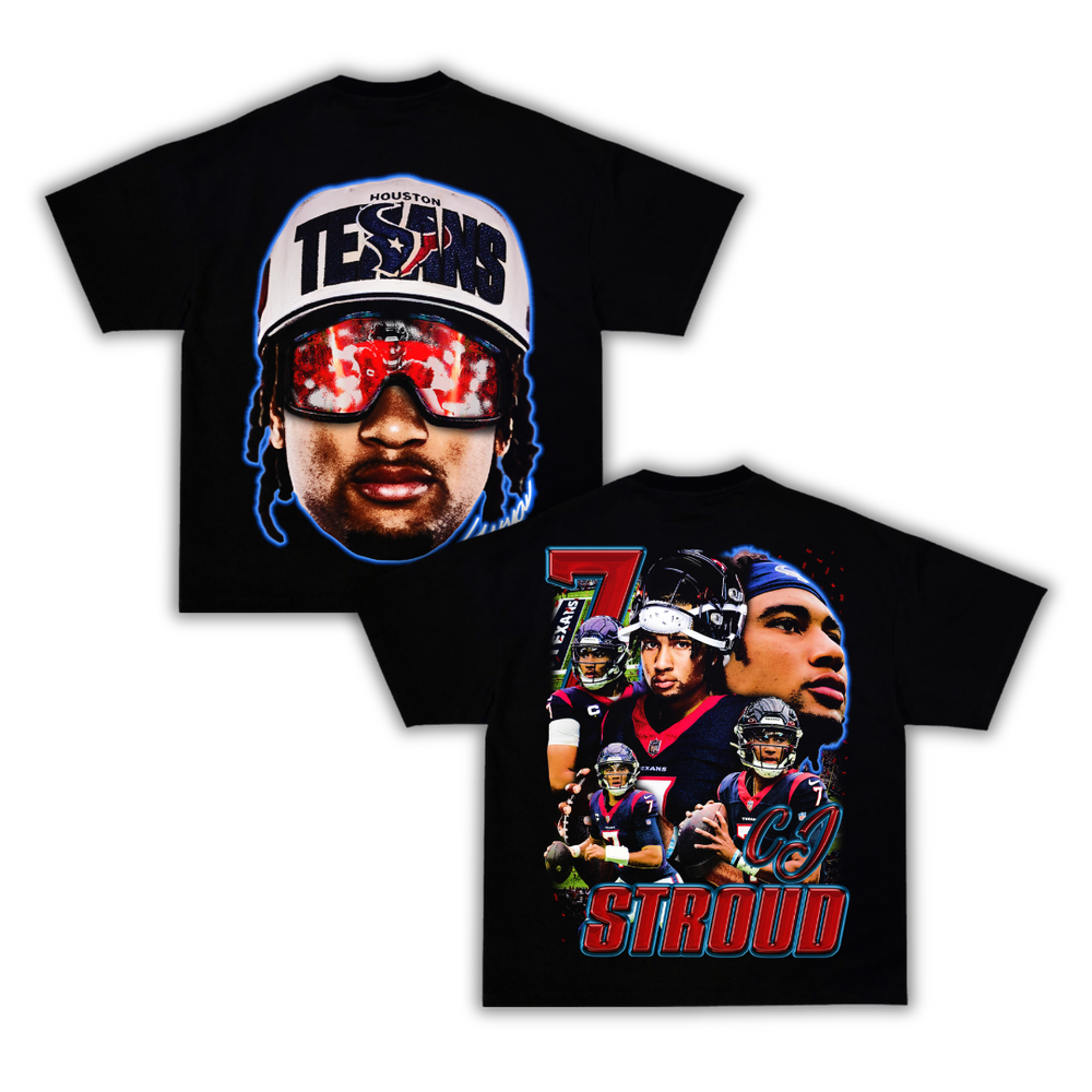 "Cool Breeze" C.J. Stroud Big Face T-Shirt