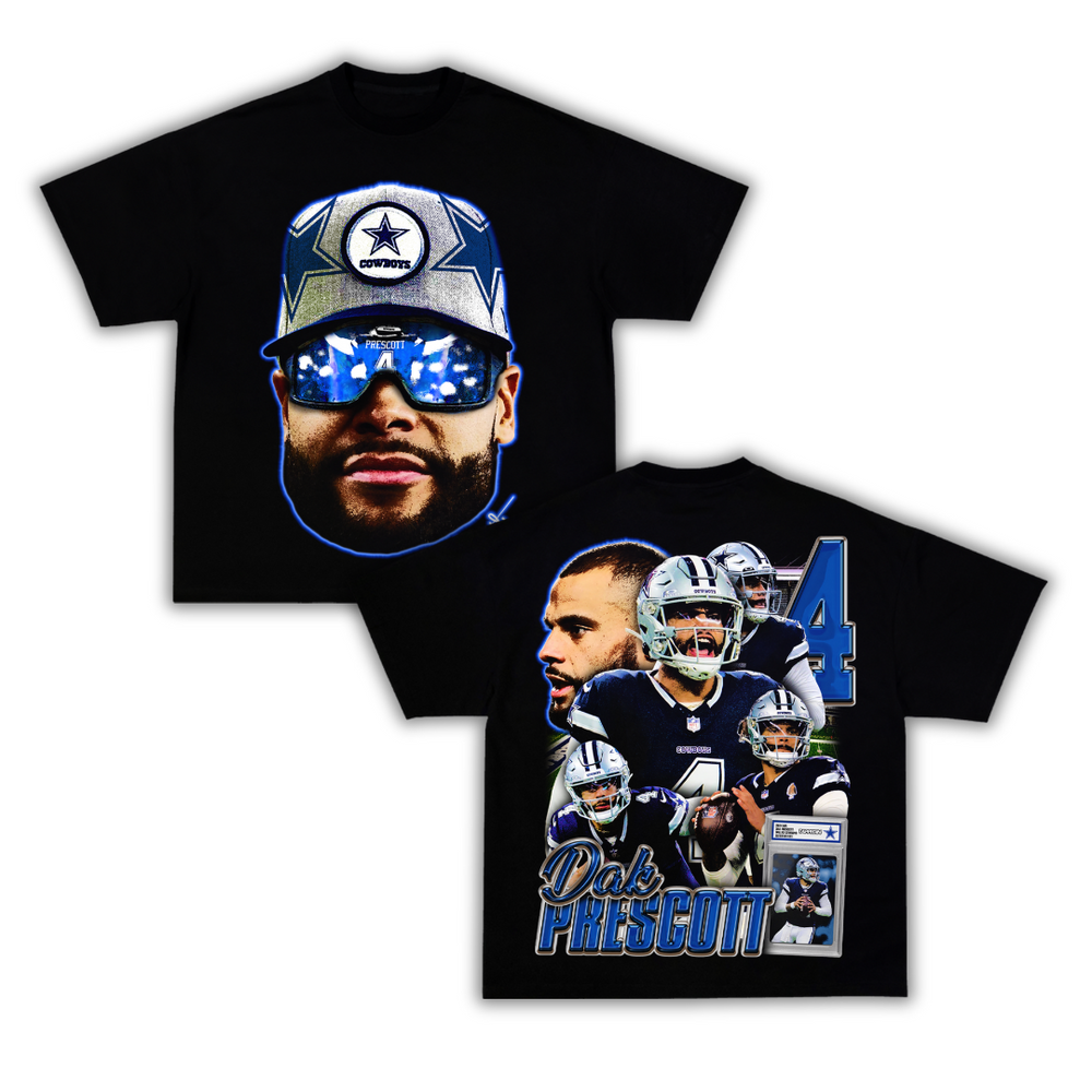 "Man with the bag" Dak Prescott Big Face T-Shirt