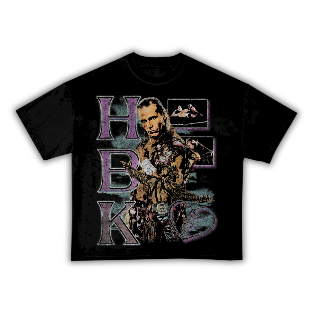 "HBK" 90s Vintage Style T-Shirt