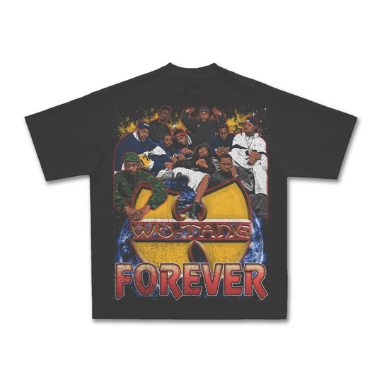 "Wu Forever" 90s Vintage Style T-Shirt