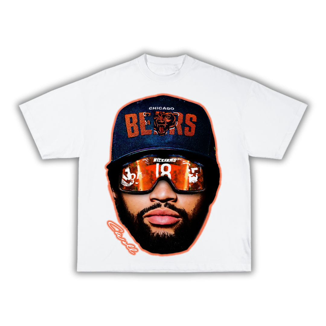 "#1 Draft Pick" Caleb Williams Big Face T-Shirt