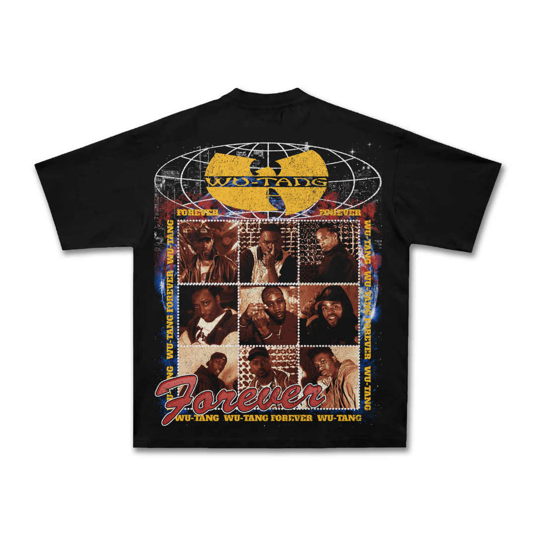 "Wu Forever" 90s Vintage Style T-Shirt