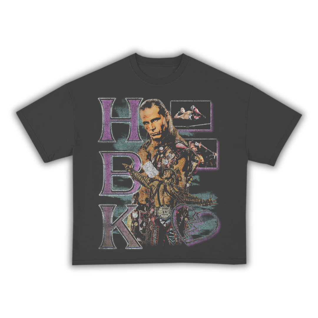 "HBK" 90s Vintage Style T-Shirt