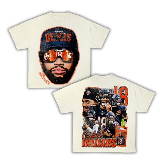 "#1 Draft Pick" Caleb Williams Big Face T-Shirt