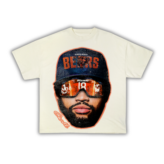 "#1 Draft Pick" Caleb Williams Big Face T-Shirt