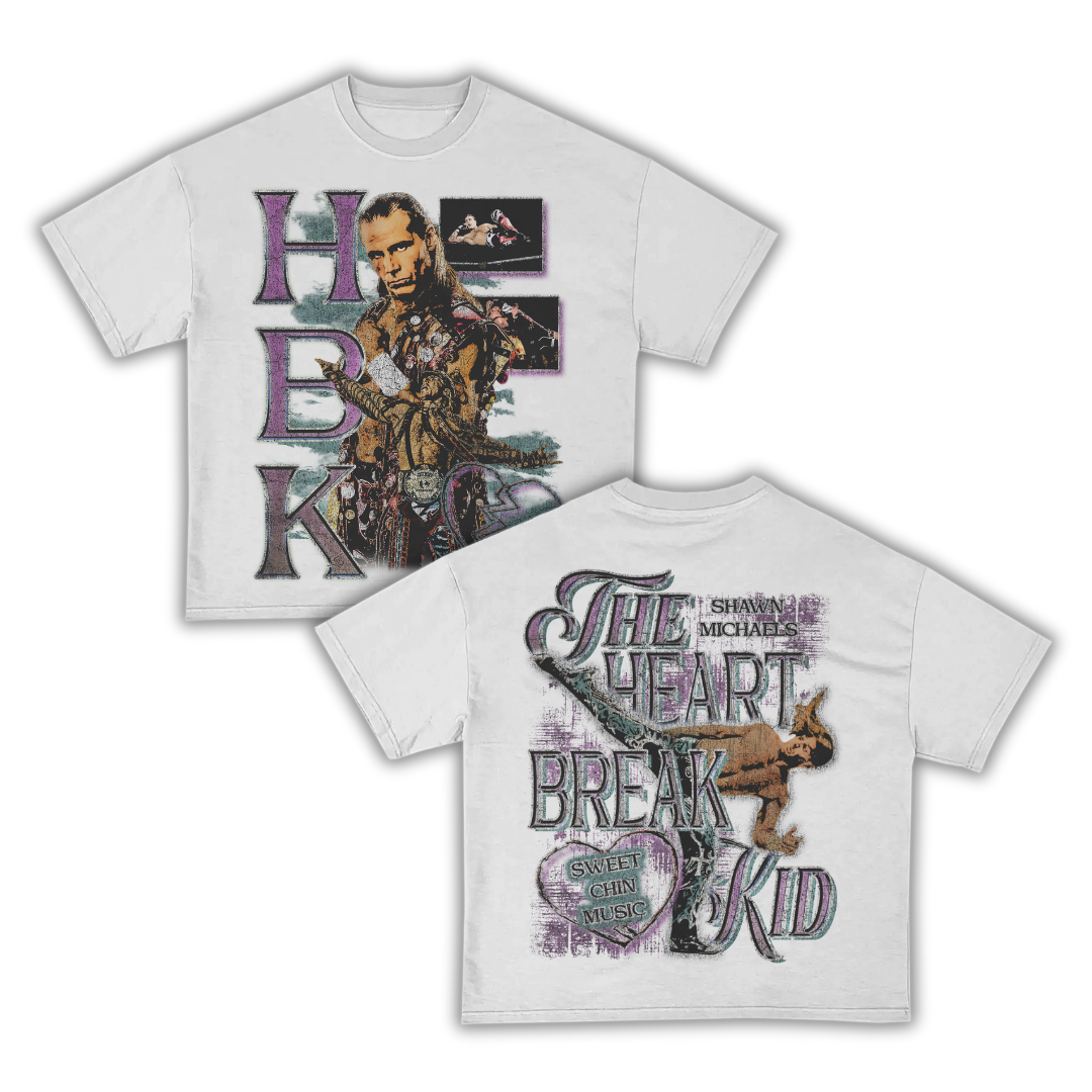 "HBK" 90s Vintage Style T-Shirt