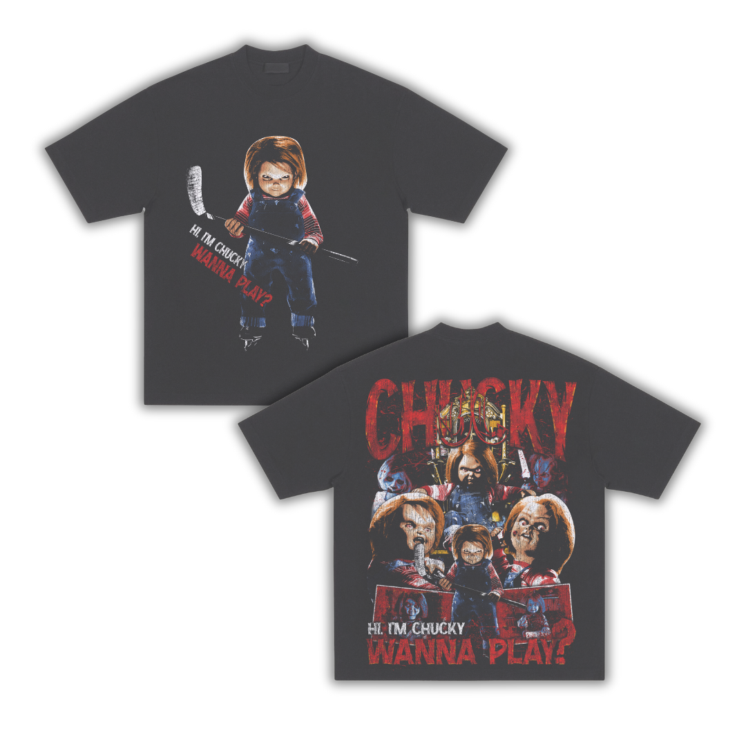 "Wanna Play?" Chucky T-Shirt