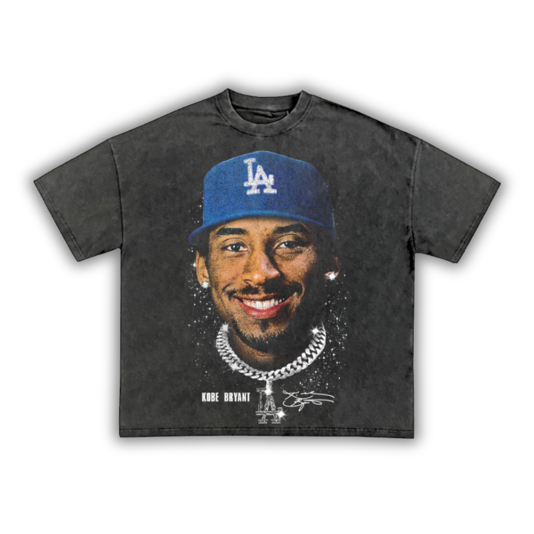 "Kobe in LA" Big Face Bling T-Shirt