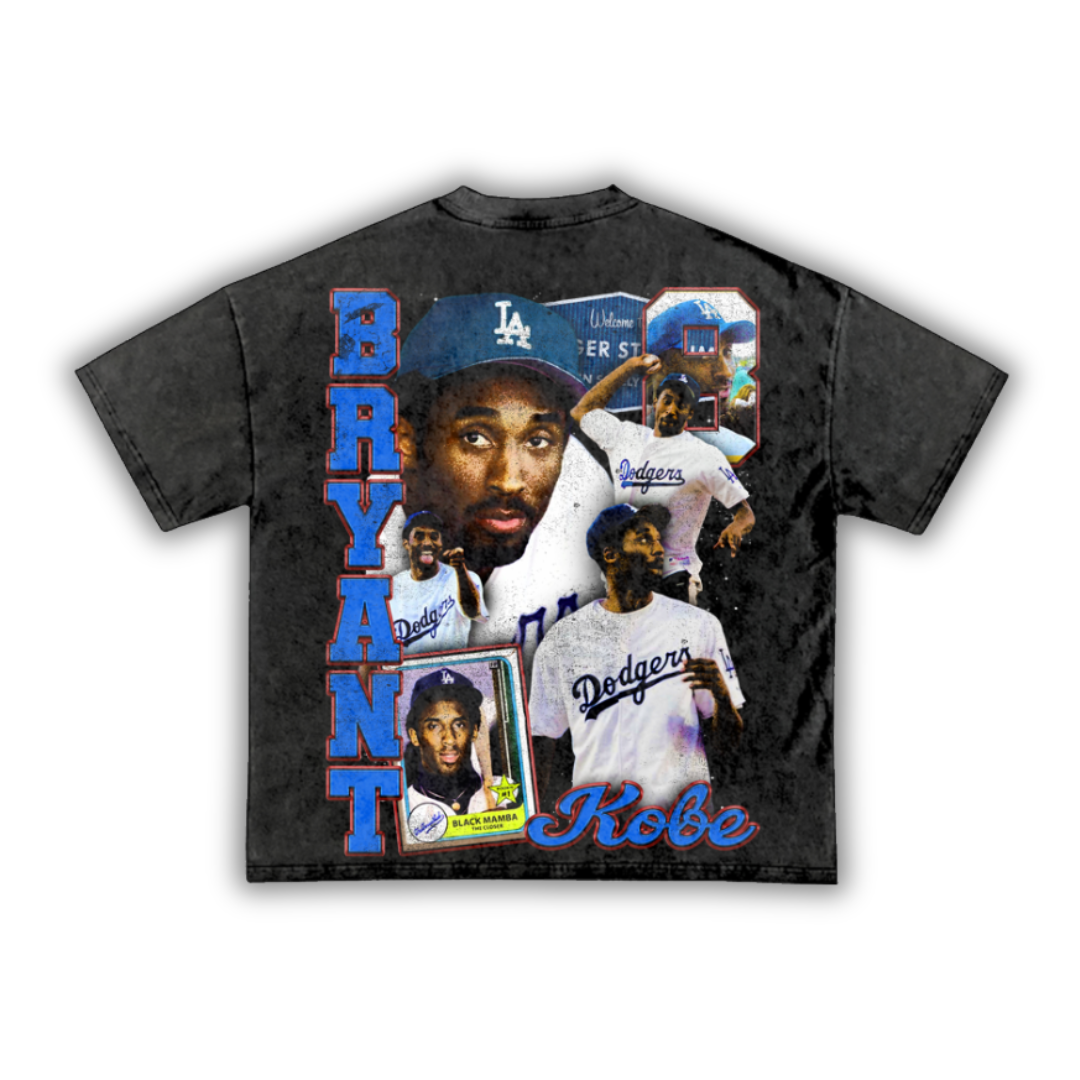 "Kobe in LA" Big Face Bling T-Shirt