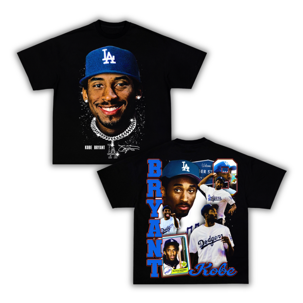 "Kobe in LA" Big Face Bling T-Shirt