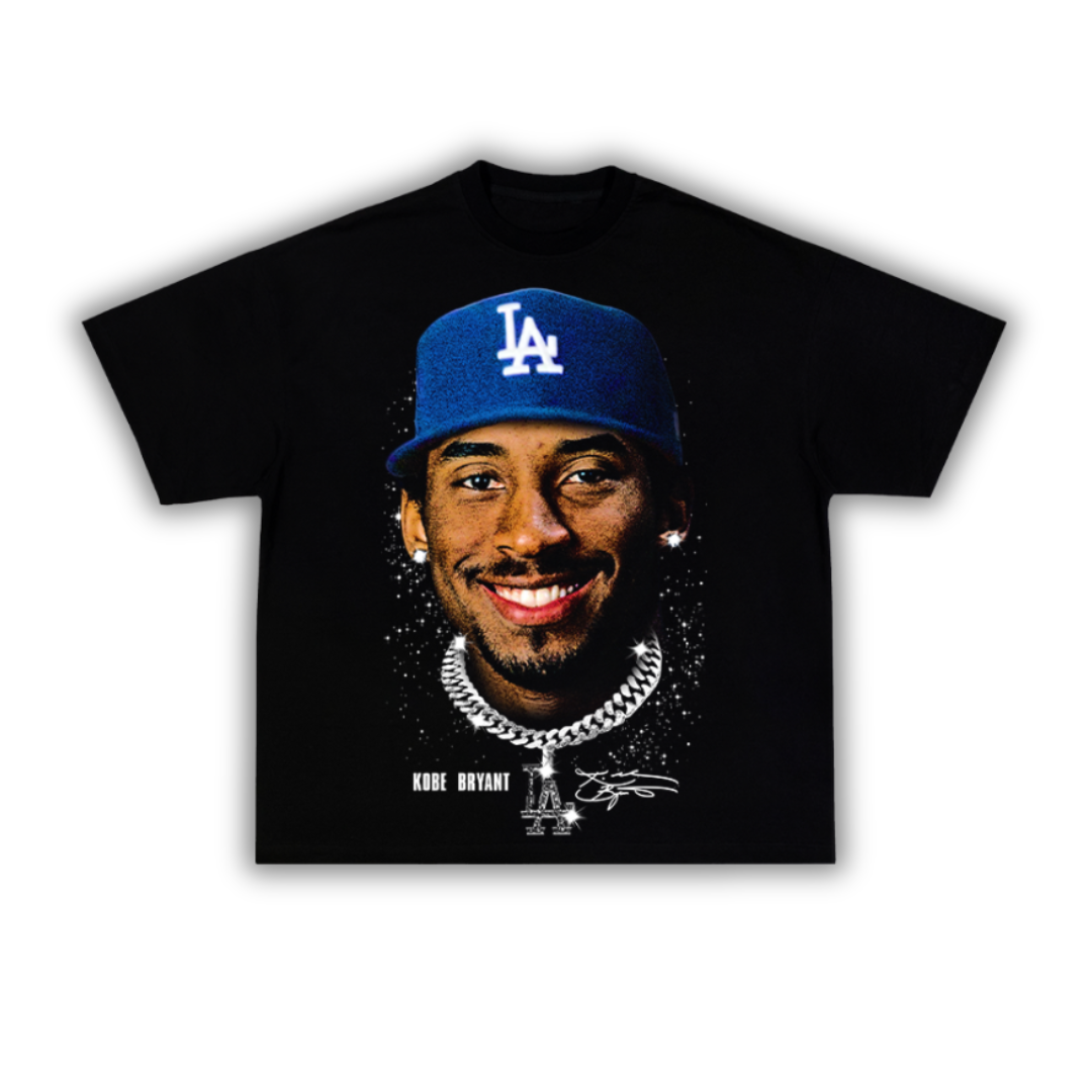 "Kobe in LA" Big Face Bling T-Shirt