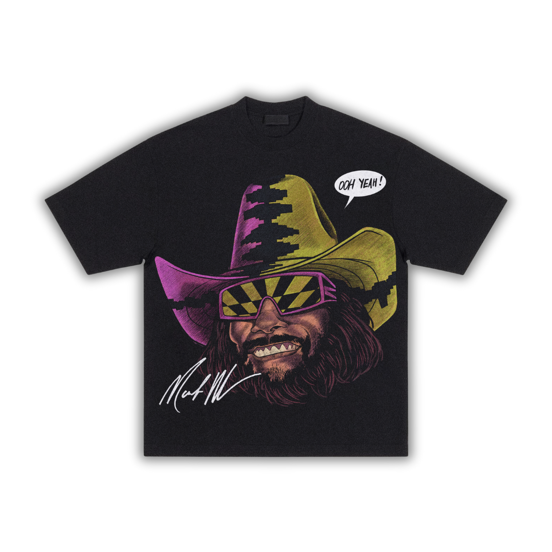 "Macho Man" Big Face Art T-Shirt