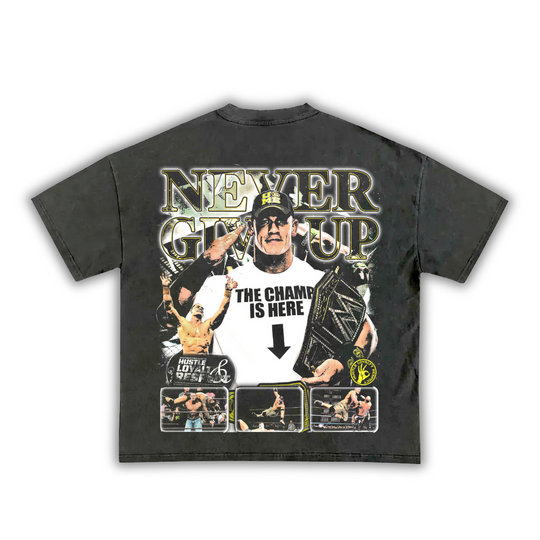 "Never Give Up" Cena T-Shirt