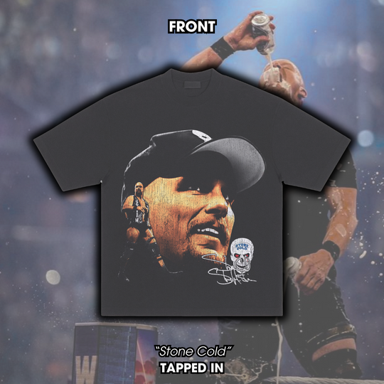 "Stone Cold" Big Face T-Shirt