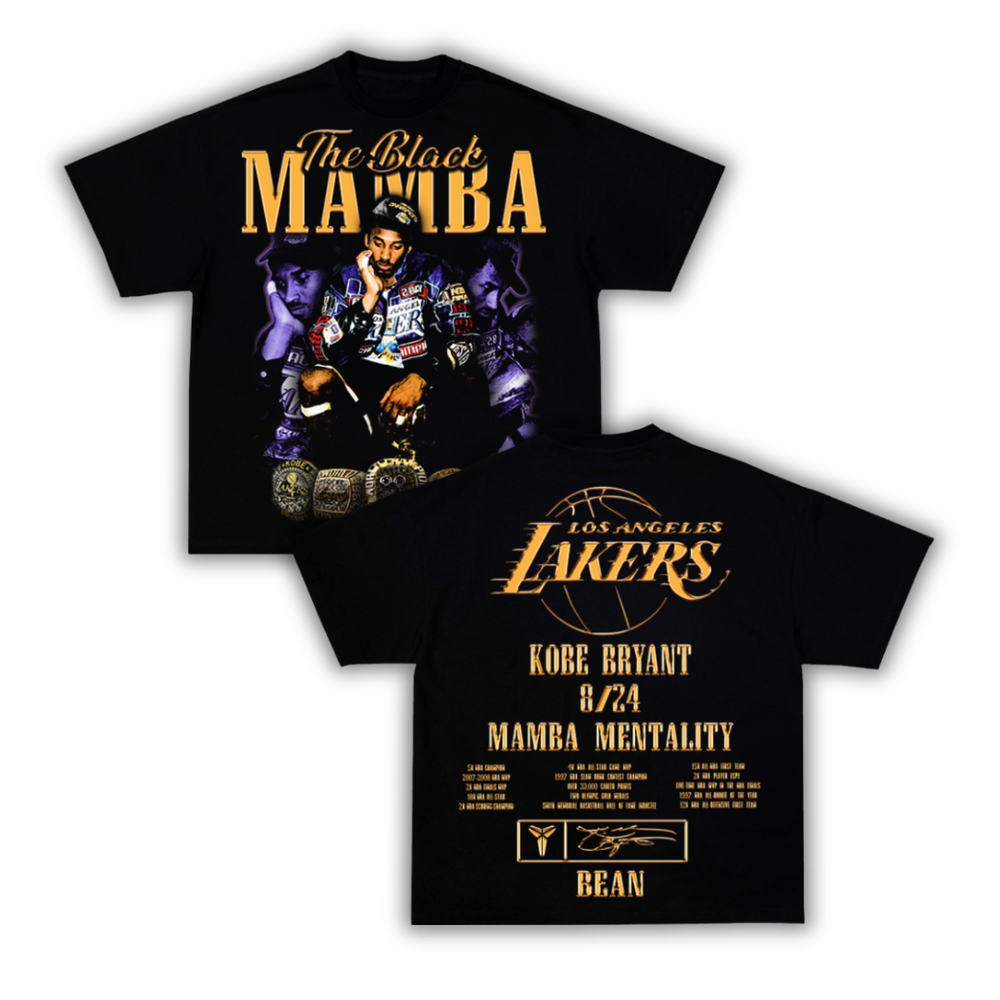 "Mamba Mentality" Kobe T-Shirt (DS)