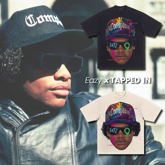 "Eazy" Big Face Art T-Shirt