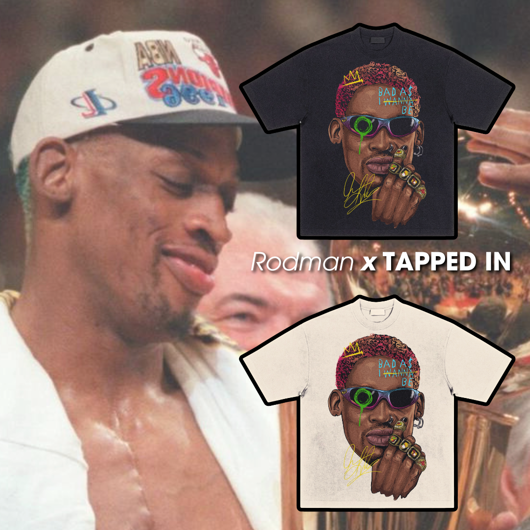 "Rodman" Big Face Art T-Shirt