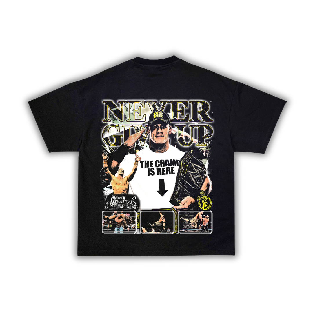 "Never Give Up" Cena T-Shirt