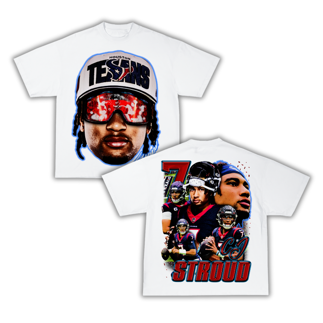 "Cool Breeze" C.J. Stroud Big Face T-Shirt