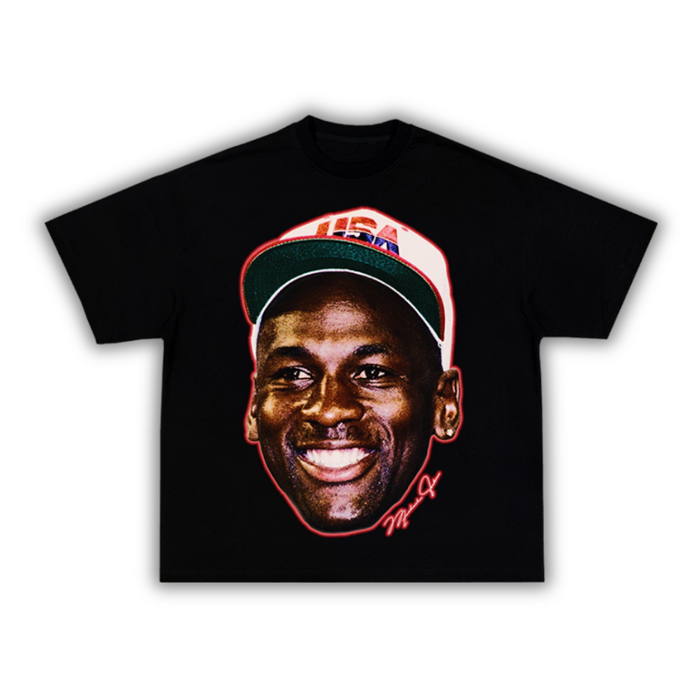 "Team USA" Michael Jordan Big Face T-Shirt