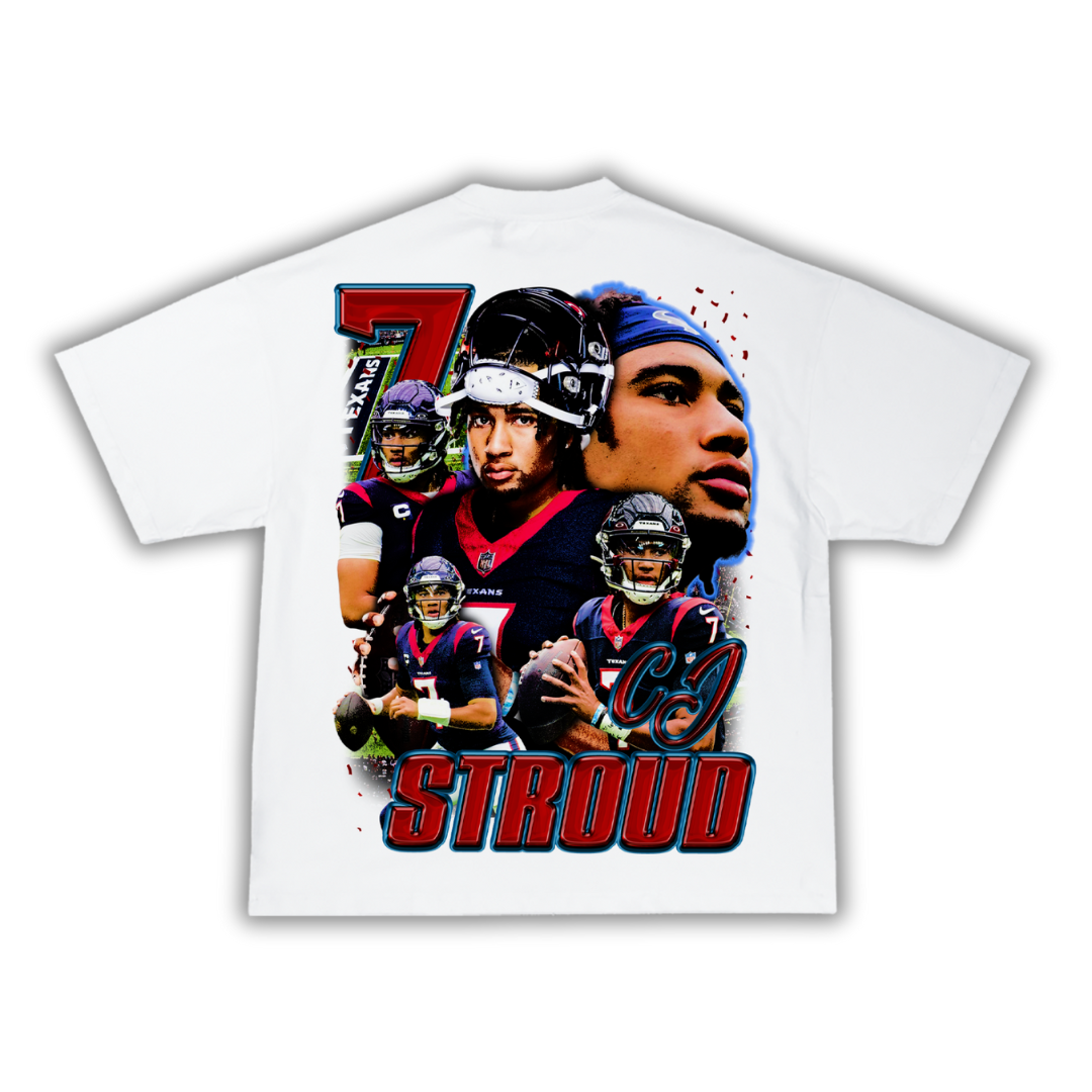 "Cool Breeze" C.J. Stroud Big Face T-Shirt