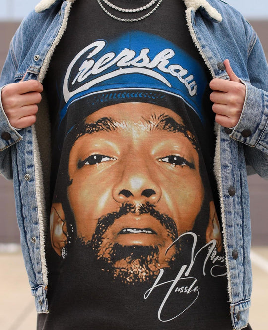 "Hussle & Motivate" Big Face T-Shirt