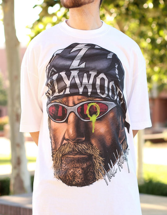 "Hollywood" Big Face Art T-Shirt