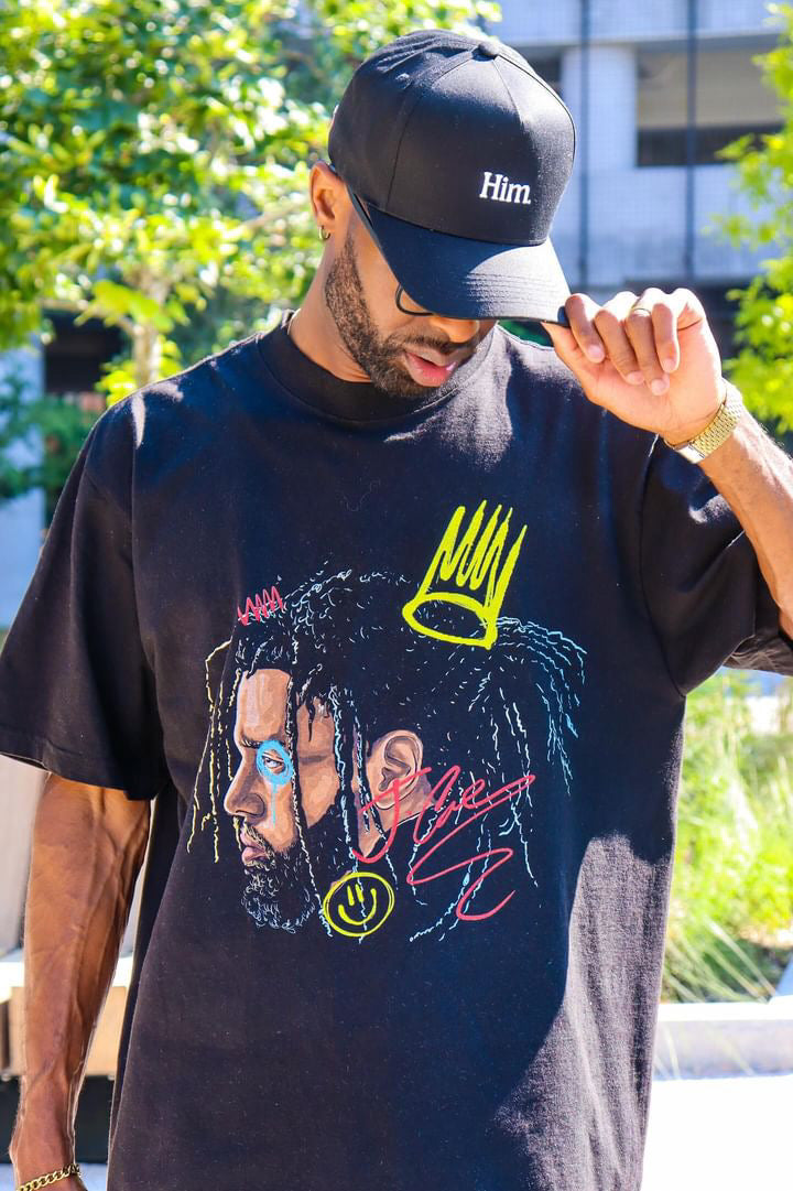 "Cole World" Big Face Art T-Shirt