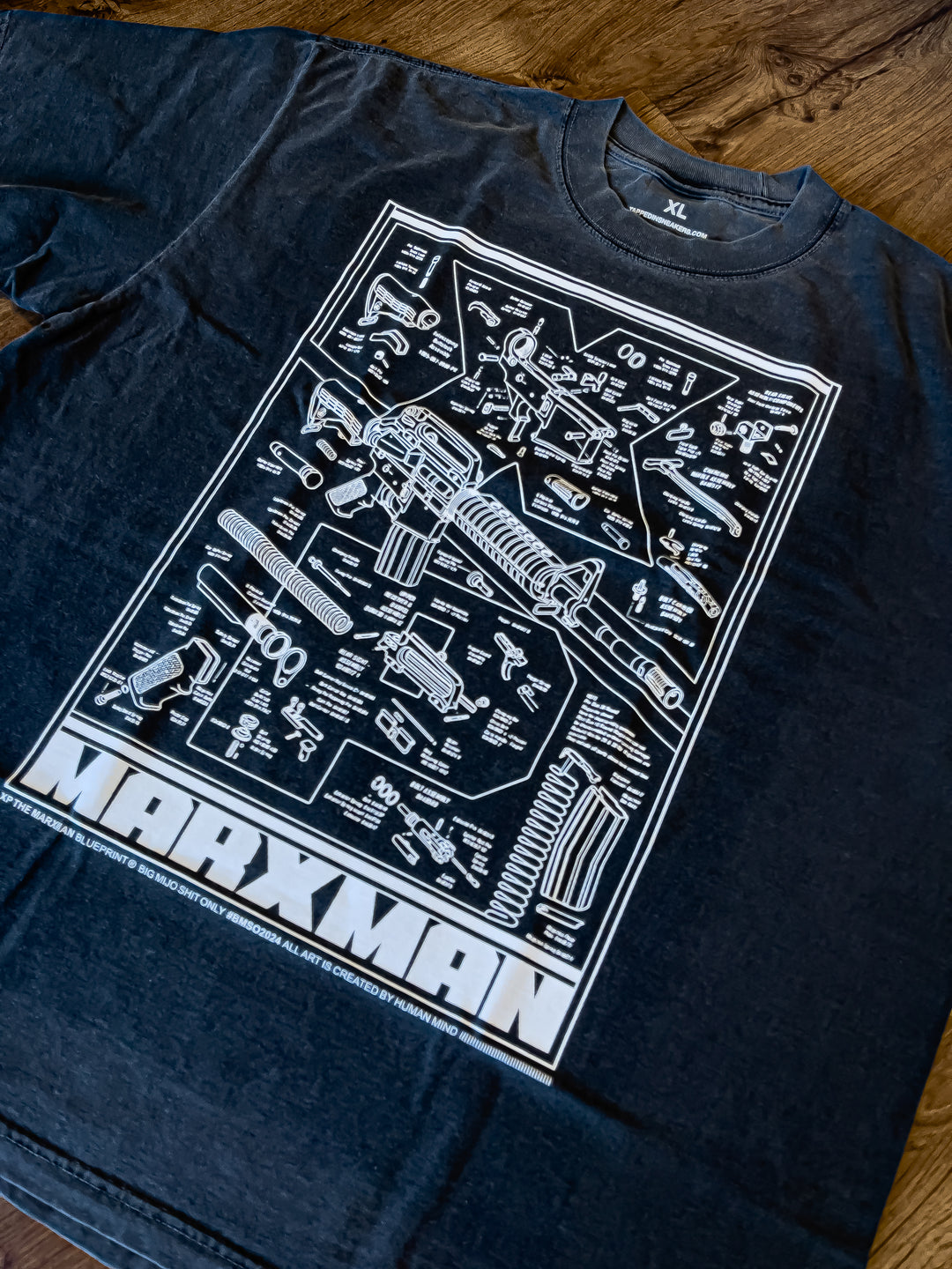 "XP the Marxman" Blueprint T-Shirt